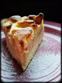 TORTA DI MELE IN CREMA DI LIMONE.