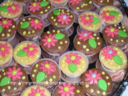 Muffin fioriti