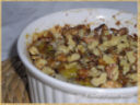 Finocchi con porro, Asiago e noci