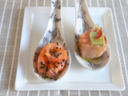 Due varianti di salmone