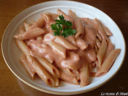 Pasta con sugo semplice e ricotta