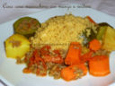 Cous cous marocchino con manzo e verdure