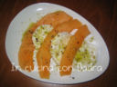 Lune Lunette e Granella di Pistacchio... ovvero caprese col cantalupo!!!