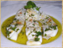 Seppia alla piastra con olio aromatico