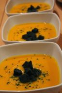 Crema di zucca carote e zenzero