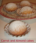 Tortine di carote e mandorle: Le camille!!!
