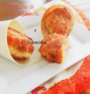 Crocchette di zucca, salsiccia e scamorza