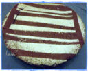 Black cheesecake