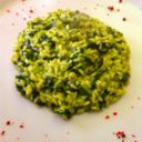 Risotto allo zafferanza e cavolo nero