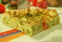 Torta salata con cavolfiore e peperoni friggitelli