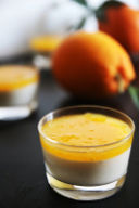 Panna cotta all'arancia