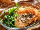 Salmone al forno a microonde