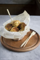 Polpette di pollo con cuore filante