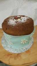PANETTONE FARCITO E DECORATO