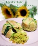 Mini timballo freddo di cous cous con zucchine