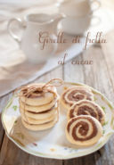 Girelle di frolla al cacao