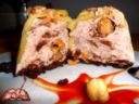 Cupolette di yogurt "Sopraffino" con crema di nocciole e mele