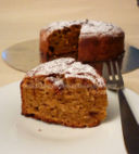 Torta di zucca e gocce di cioccolato, senza uova e senza burro