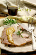 Arista al latte e marsala