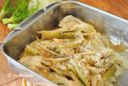 Finocchi al forno con cipolle e Montasio