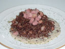 Risotto aromatico con mortadella e stracchino