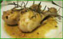 Fuselli di pollo alla birra