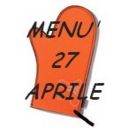 Menù per il 27 aprile