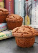 Muffin al cioccolato fondente con marmellata d'arance