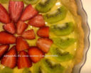 Crostata di fragole e kiwi