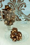 ... di cioccolato e.... arachidi salate... nuovo fudge