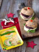 Bocconcini integrali con roast-beef, Leerdammer Original e cipolla di Tropea caramellata