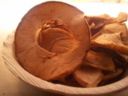 Chips di mele essiccate al forno senza zucchero