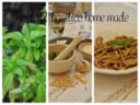 Bavette al farro con pesto al basilico home made