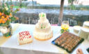 (S)torta nuziale e buffet di dolci per le nozze di Cinzia e James...