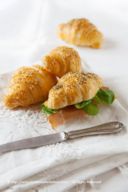 Mini croissant salati