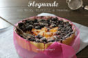 Flognarde con more, mitilli e pesche