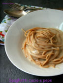 Spaghetti Cacio e Pepe (anarchici) del mio dolce doppio