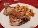 POLLO AL FORNO (in casseruola) CON PATATE