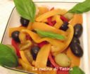 Insalata di peperoni e olive