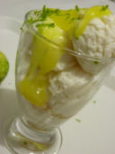 Gelato al limone e la "Torta di limone ha un nuovo "look"