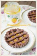 Crostatine al cacao e cardamomo con confettura di arance amare Biodelizia