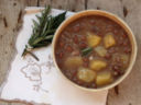 Minestra di fagioli un classico..soprattutto a Carnevale.. Pasta e faseuj canavzan-A