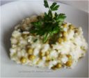 Risotto con piselli -