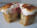 la Frangipane con Gelèèe di Lamponi e Crema Chibouste