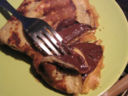 Crepes di segale al cioccolato