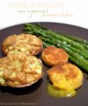 Tuorlo panato con asparagi e frittatina di albumi