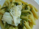 Pasta platessa e fagiolini