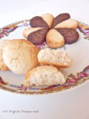 Biscotti al cocco con farina di riso e ricotta