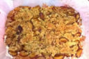 Torta di prugne con crumble ai pistacchi - Plum pie with pistachio crumble
