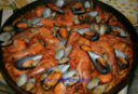 Paella di pesce o de marisco